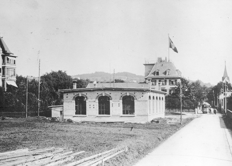 1908 - Depot Wartau in Zürich-Höngg