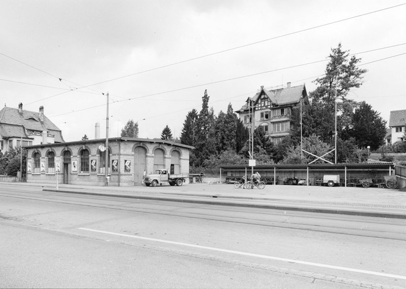 1964 - Depot Wartau in Zürich-Höngg.